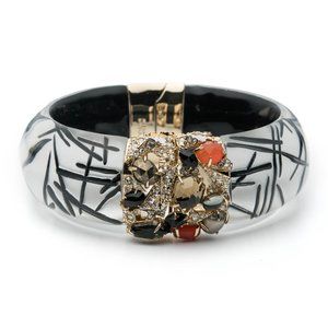 Mosaic Futuristic Lucite Bracelet